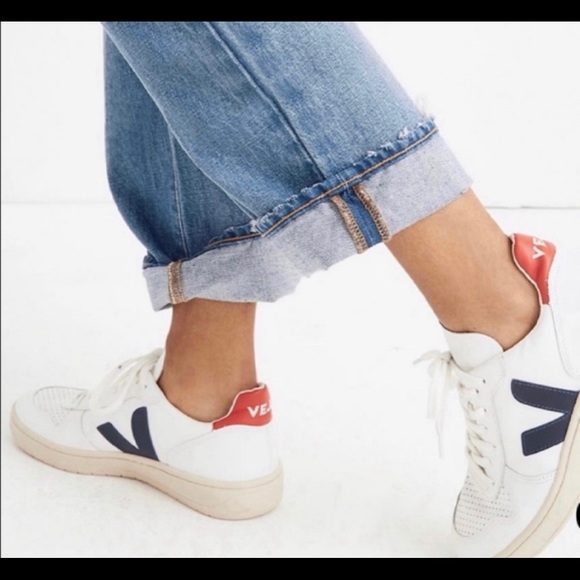 Veja Shoes - Veja V-10 EXTRA WHITE NAUTICO PEKIN